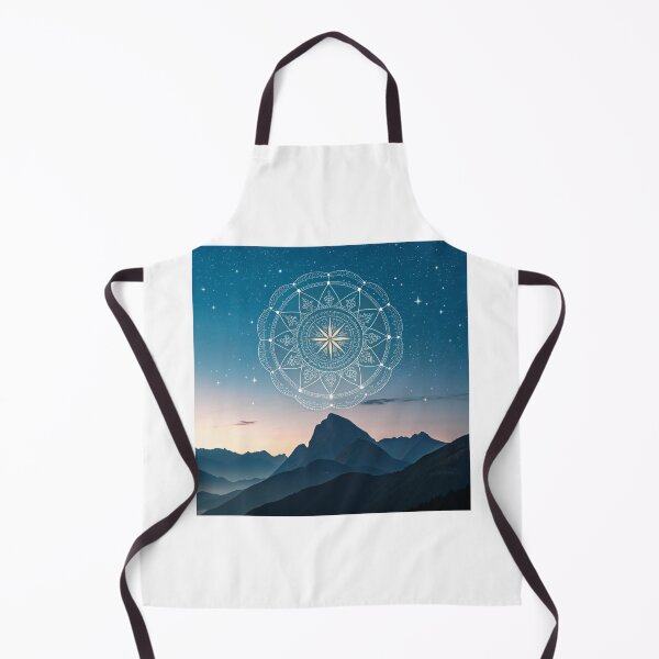 Item preview, Star map mandala glowing  designed and sold by Lucky 777.