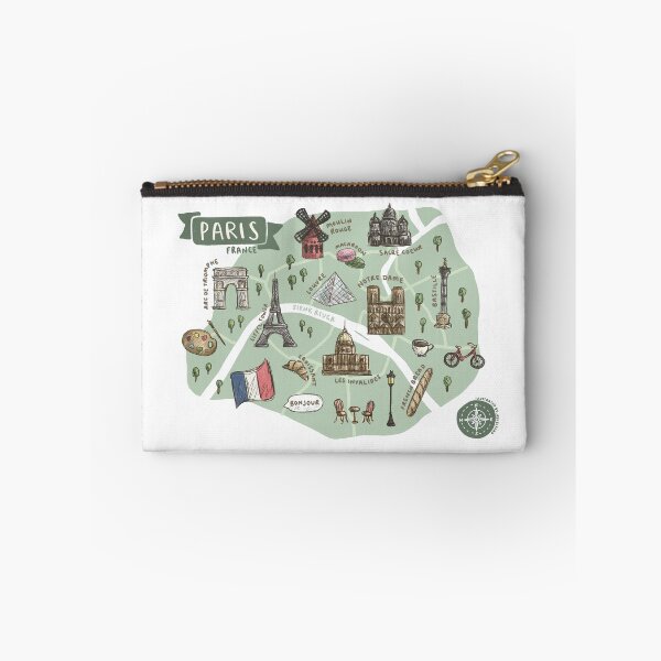 Item preview, Map of Paris designed and sold by Those Pencil Shavings.