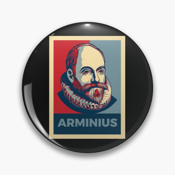Item preview, Jacobus Arminius Pop Art Poster – Reformer Portrait | Arminian Theology & Christian Reformation Design by AveCruxT** designed and sold by AveCruxT.