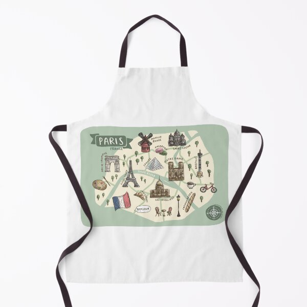 Item preview, Map of Paris designed and sold by Those Pencil Shavings.