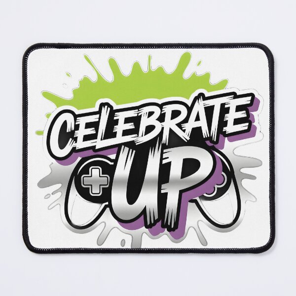 Item preview, Celebrate Up Controller Graphic designed and sold by InkWeaveShop.