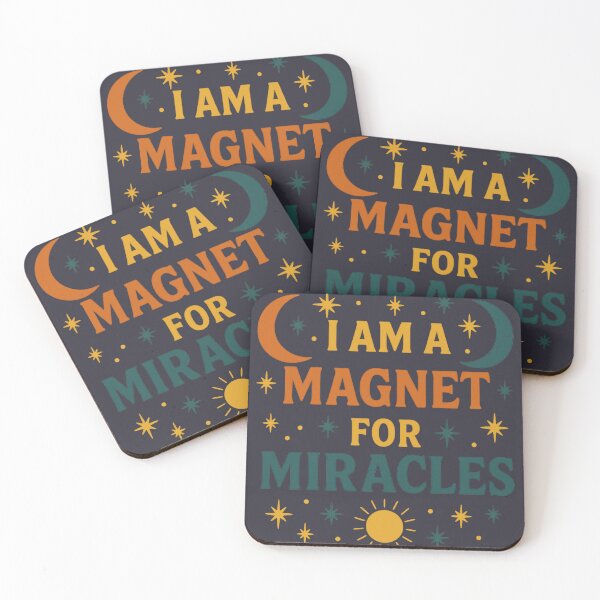 Item preview, “I Am a Magnet for Miracles designed and sold by DEEPDesignsART.