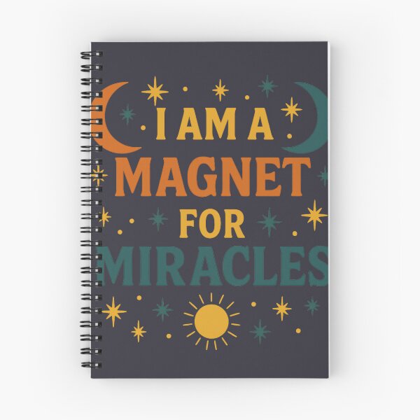 Item preview, “I Am a Magnet for Miracles designed and sold by DEEPDesignsART.