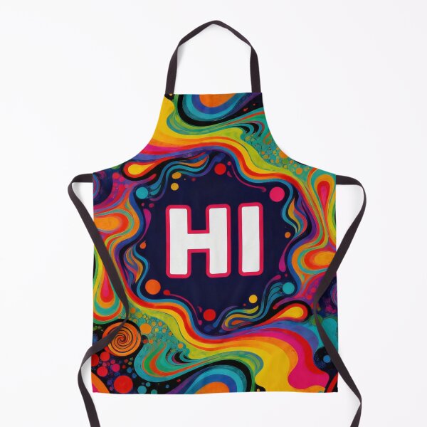 Item preview, Hi Colorful Psychedelic Pattern designed and sold by Simplybe1.