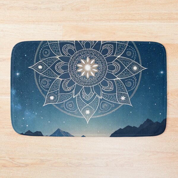 Item preview, Star map mandala glowing  designed and sold by Lucky 777.
