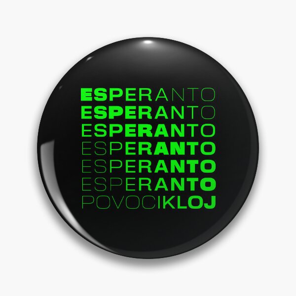 Item preview, Esperanto povocikloj 39C3 designed and sold by ShopEvaF.