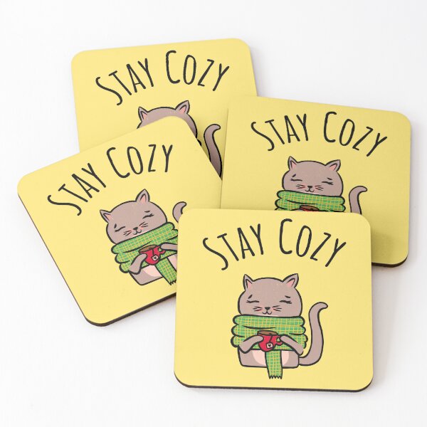 Item preview, Stay Cozy Winter Christmas Cat Design designed and sold by Jackson2288.