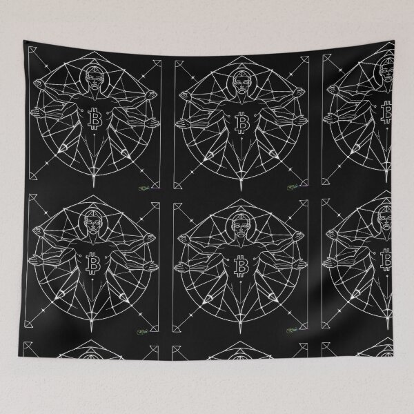 Item preview, Metatron Bitcoin Vision – Divine Blockchain Geometry designed and sold by Benito Del Ray.