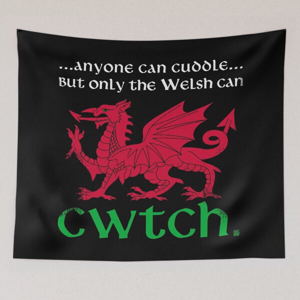 Item preview, Wales Pride - Only the Welsh Can Cwtch! (Vintage Style) designed and sold by Designs by Jesabee.