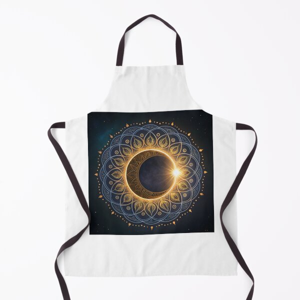 Item preview, Solar eclipse with halo designed and sold by Lucky 777.