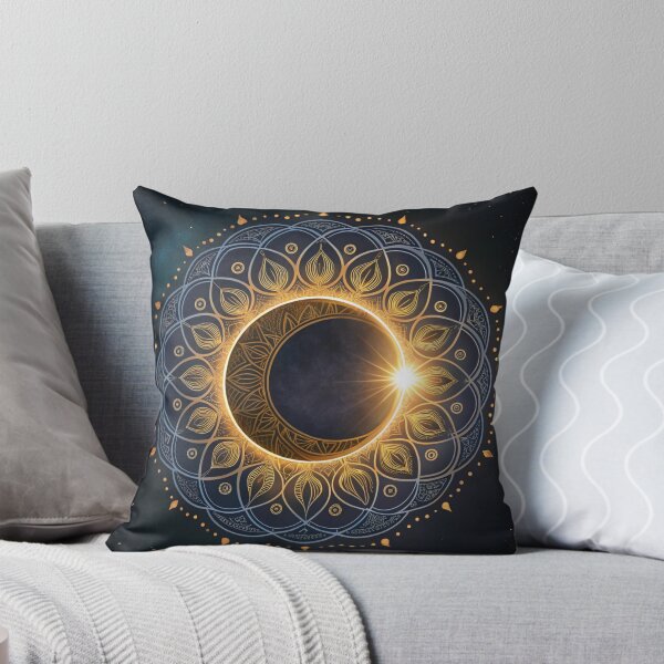 Item preview, Solar eclipse with halo designed and sold by Lucky 777.