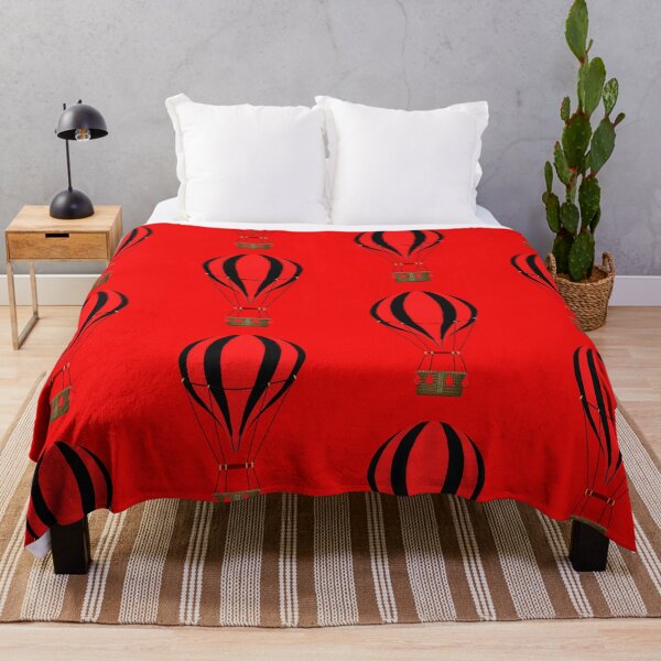 Item preview, Black and red Hot air balloon designed and sold by AlbertoRuiZ.
