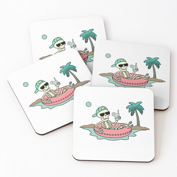 Item preview, Floating with a Drink designed and sold by SpookyVibesbyAJ.