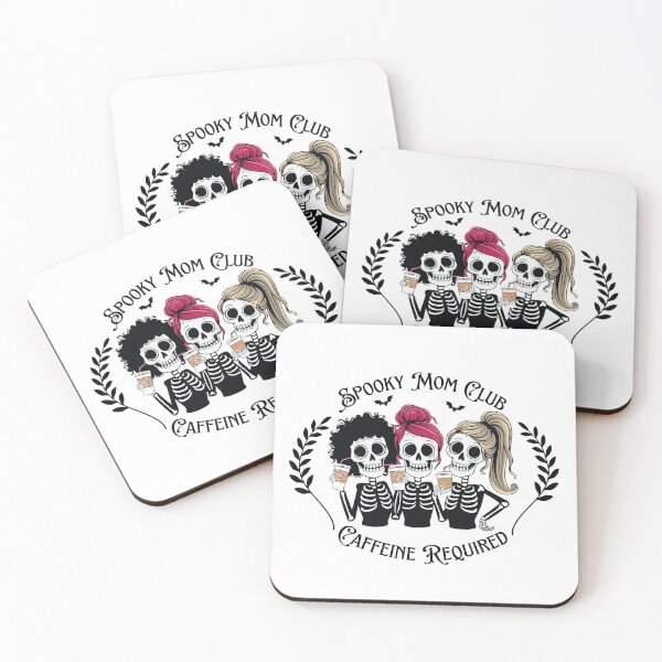 Item preview, Spooky Mom Club - Caffeine Required designed and sold by SpookyVibesbyAJ.
