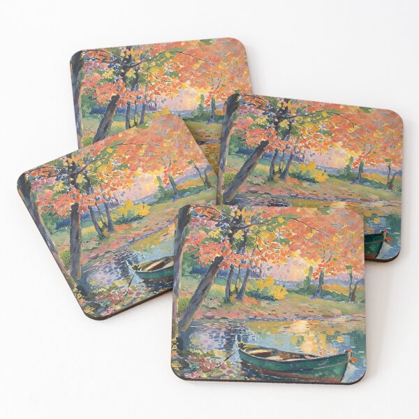 Item preview, boat on the lakeshore designed and sold by sid1802.