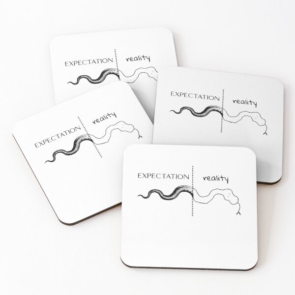 Item preview, a humorus version of the artists expectations designed and sold by Kejt-designer.