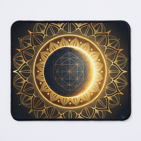 Item preview, Solar eclipse with halo designed and sold by Lucky 777.