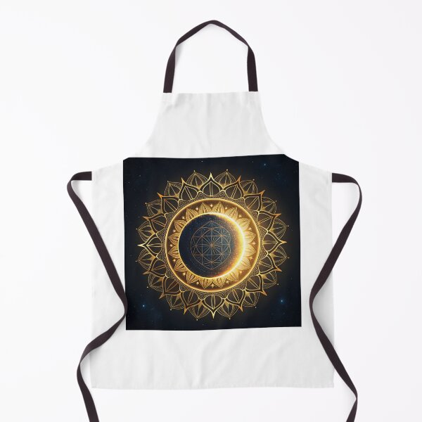 Item preview, Solar eclipse with halo designed and sold by Lucky 777.