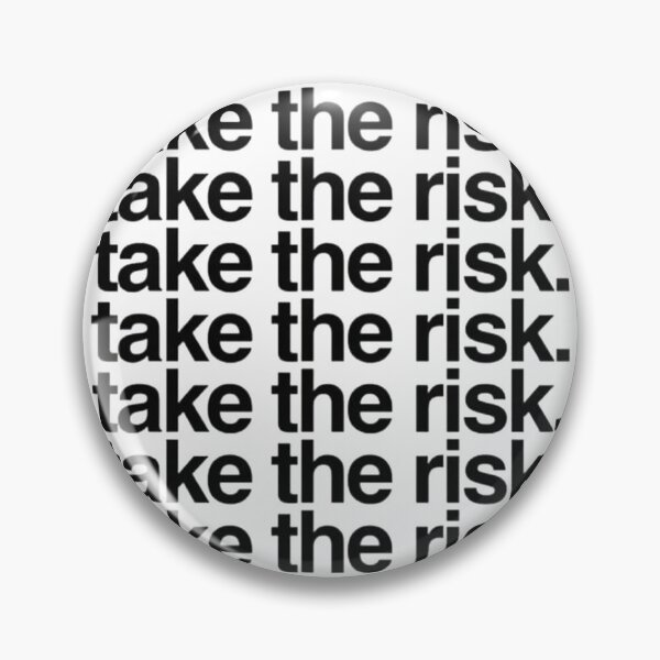 Item preview, Take The Risk – Minimalist Motivational Typography designed and sold by LineArtForYou.