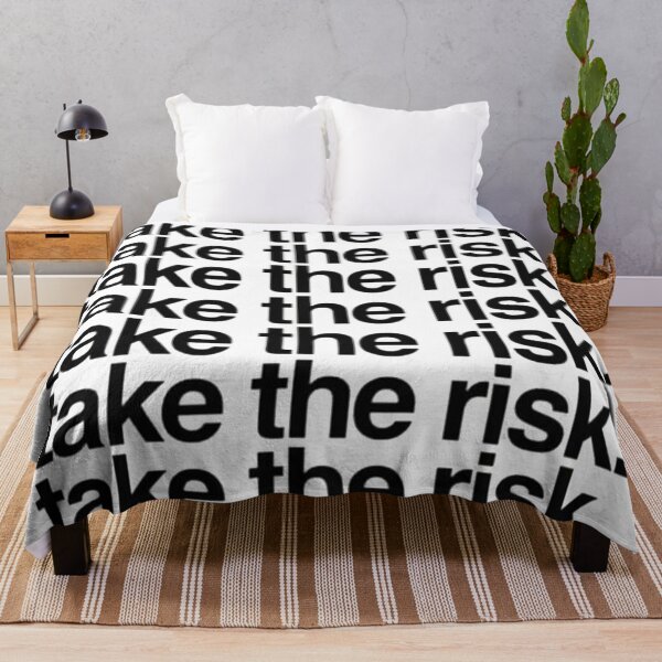 Item preview, Take The Risk – Minimalist Motivational Typography designed and sold by LineArtForYou.