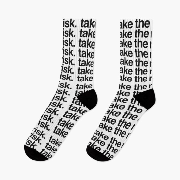 Item preview, Take The Risk – Minimalist Motivational Typography designed and sold by LineArtForYou.