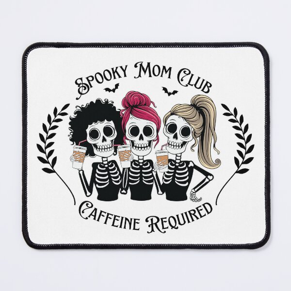 Item preview, Spooky Mom Club - Caffeine Required designed and sold by SpookyVibesbyAJ.