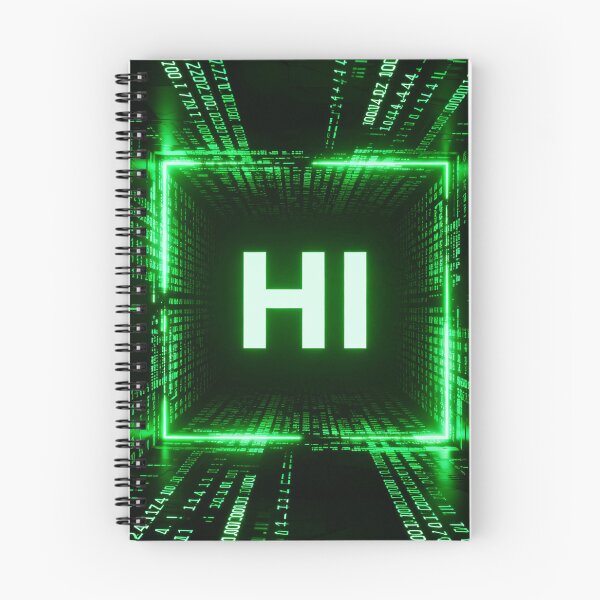 Aperçu de l'œuvre Modèle de code HI Matrix créée et vendue par Simplybe1.