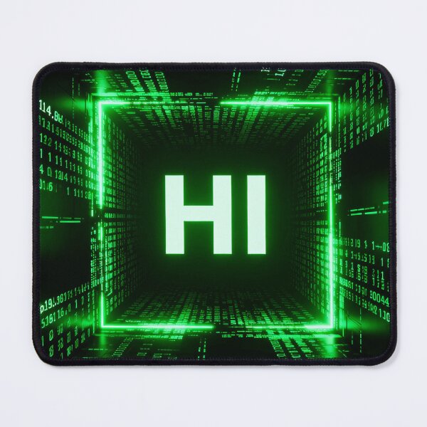 Item preview, HI Matrix Code Pattern designed and sold by Simplybe1.