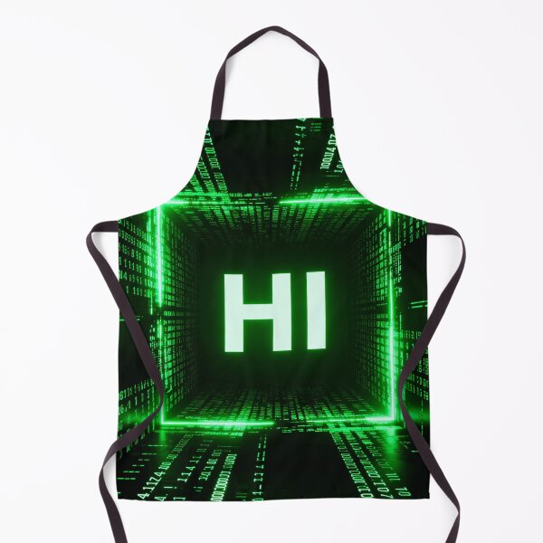 Item preview, HI Matrix Code Pattern designed and sold by Simplybe1.