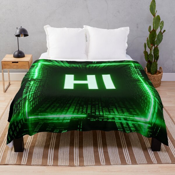 Item preview, HI Matrix Code Pattern designed and sold by Simplybe1.