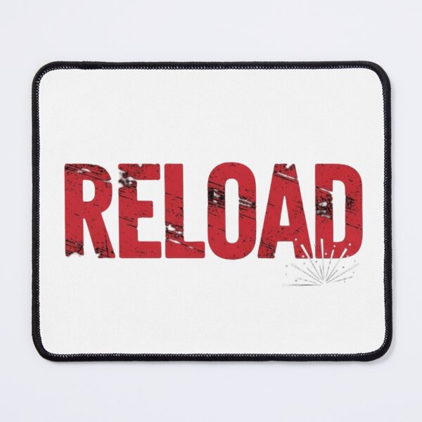 Item preview, RELOAD Distressed New Year Tee designed and sold by InkWeaveShop.