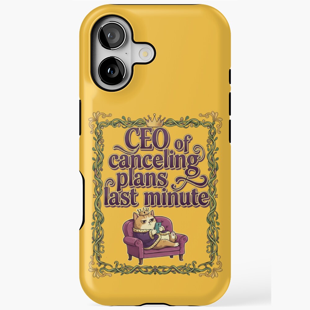 "Canceling Plans Last Minute CEO Introvert" MagSafe Tough Case