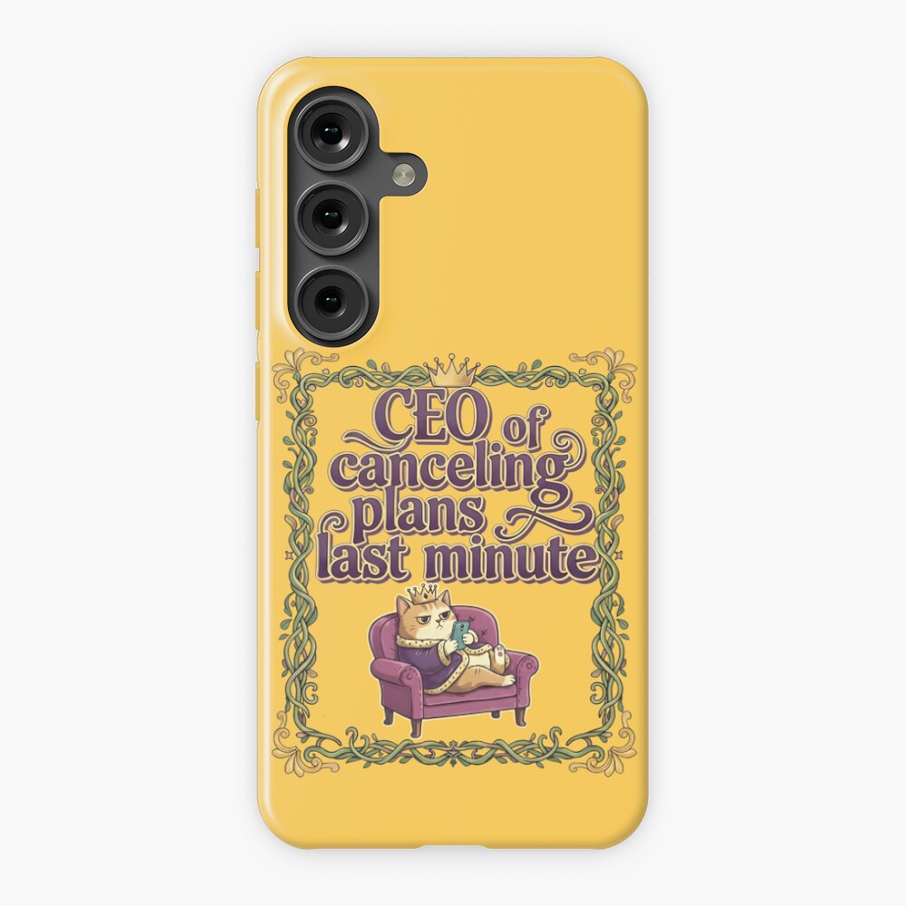 Canceling Plans Last Minute CEO, Introvert Humor