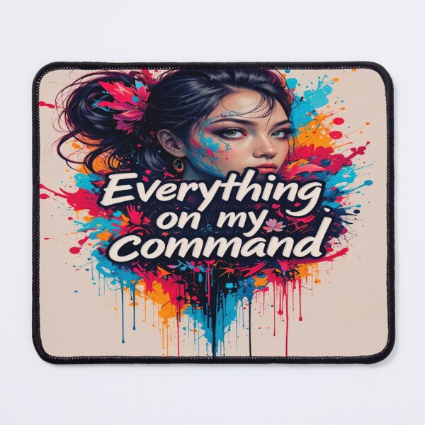 Item preview, Everything at my command - Graffiti Girly Design designed and sold by Hot4Shirt.