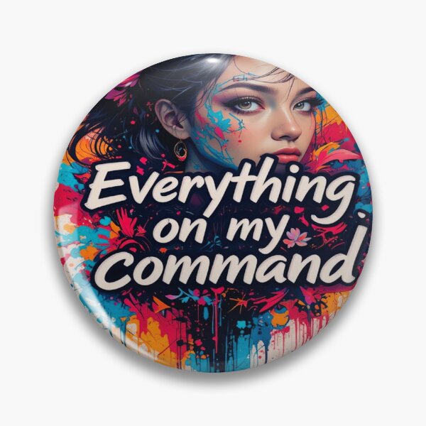 Item preview, Everything at my command - Graffiti Girly Design designed and sold by Hot4Shirt.
