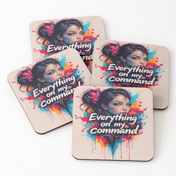 Item preview, Everything at my command - Graffiti Girly Design designed and sold by Hot4Shirt.