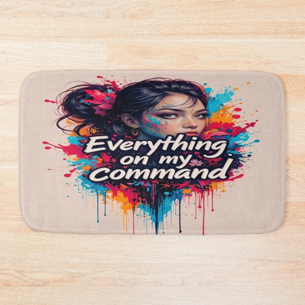 Item preview, Everything at my command - Graffiti Girly Design designed and sold by Hot4Shirt.