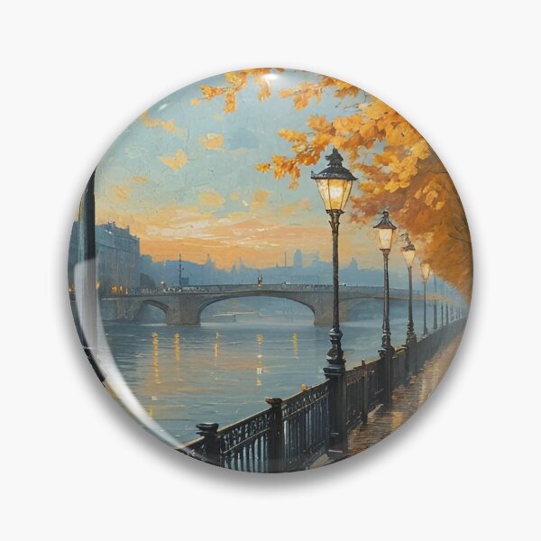 Artikelvorschau, Autumn evening by the river entworfen und verkauft von sid1802.