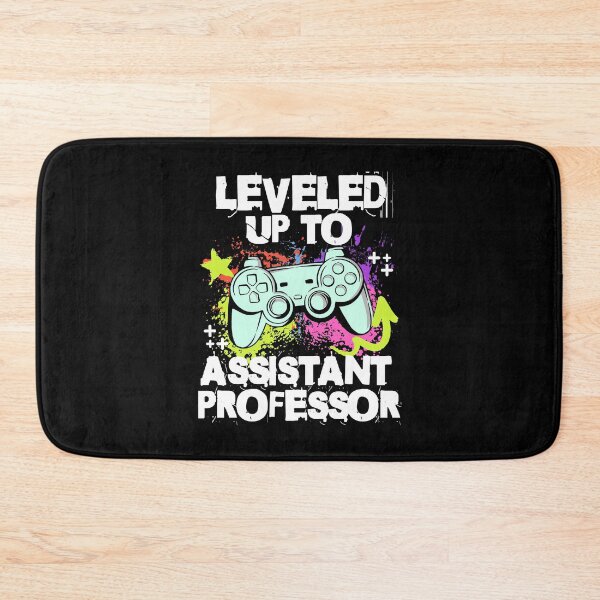 Item preview, Leveled Up To Assistant Professor | Assistant Professor Gift | New Tenure Track Professor | New Hired Professor Gift | New Professor Gift | Assistant Professor Gamer designed and sold by jadedscientist.