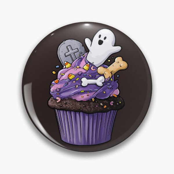 Item preview, Ghost Cupcake Delight designed and sold by ArgentoArt.