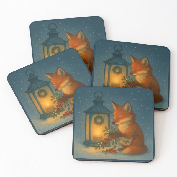 Item preview, Flick the Fox – Lanternlight Wish designed and sold by GeoWild Designs.