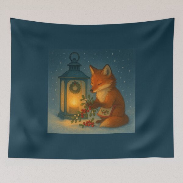 Item preview, Flick the Fox – Lanternlight Wish designed and sold by GeoWild Designs.