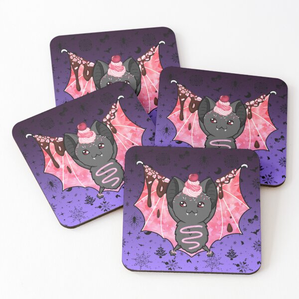 Item preview, Peppermint Hexmas Bat designed and sold by Miss Lunaria.