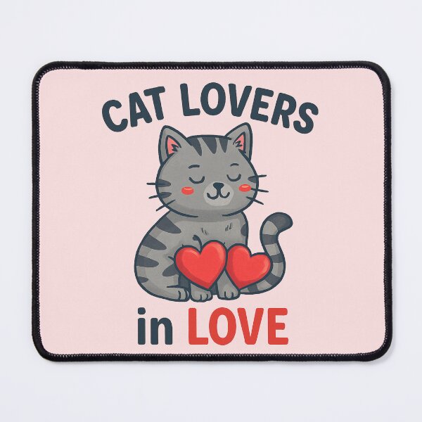Item preview, My Cat is My Valentine – Cute Cat Lovers Valentine’s Day Gift designed and sold by darkan1.