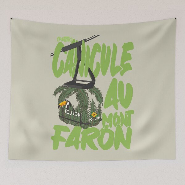 Item preview, A minor heatwave at Mont Faron - Tropical Toulon designed and sold by petiteToulon.
