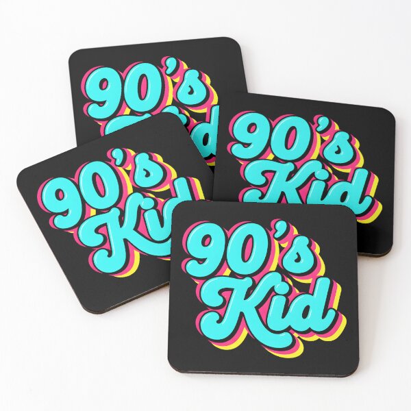 Item preview, 90's Kid - Retro Bubble Lettering | Nostalgic designed and sold by AnAzArt.