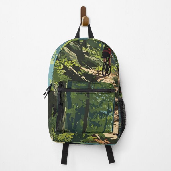 Item preview, Allamuchy New Jersey Hiking | Forest Trail Art Print designed and sold by TuncGK.