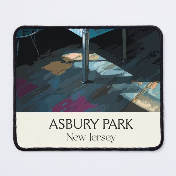 Item preview, Asbury Park New Jersey Arcade | Vintage Pinball Art Print designed and sold by TuncGK.