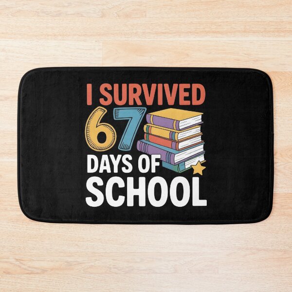 Item preview, I Survived 67 Days of School Funny 67 Meme Teacher Student designed and sold by BLZART.
