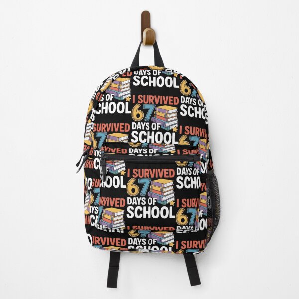Item preview, I Survived 67 Days of School Funny 67 Meme Teacher Student designed and sold by BLZART.